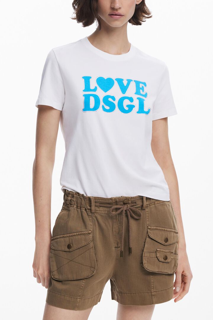 Plain cargo shorts