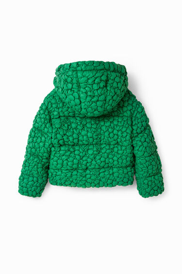 Chaqueta acolchada textura | Desigual