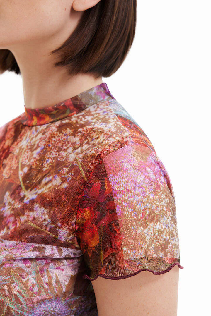 Tulle print T-shirt | Desigual