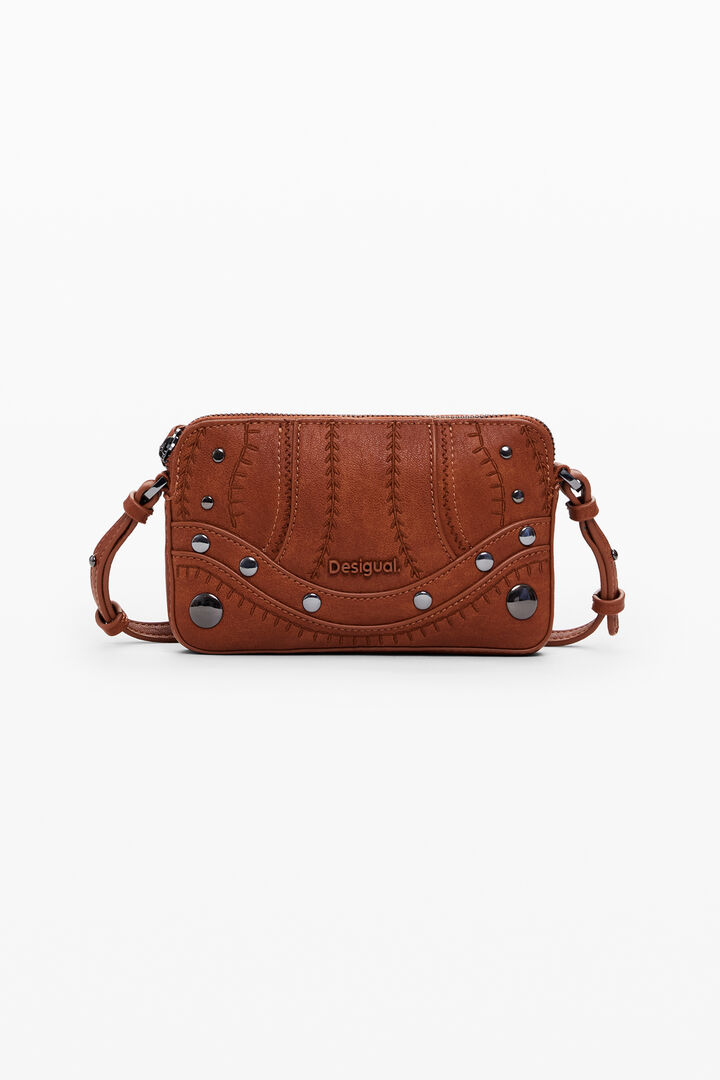 Medium embroidered convertible wallet | Desigual