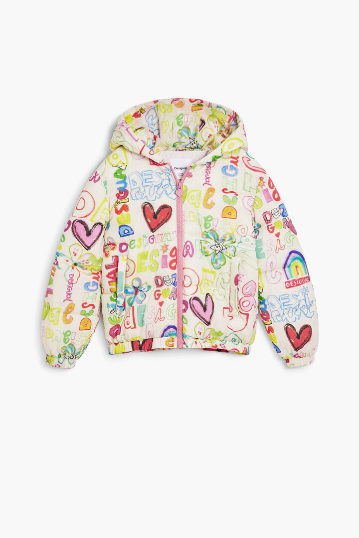 Veste matelassée avec lettering | Desigual