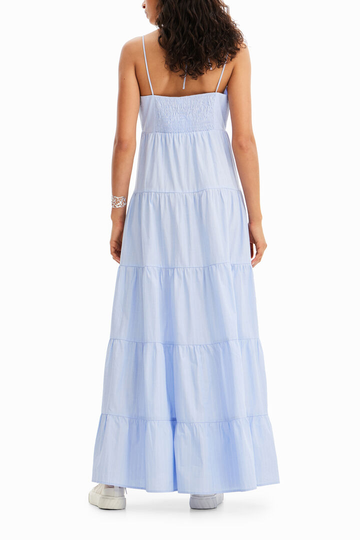 Vestit llarg ratlles | Desigual