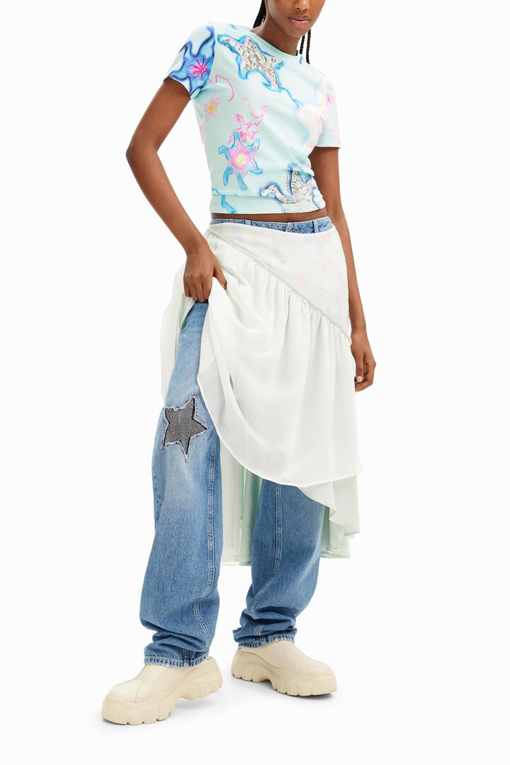 Collina Strada stars T-shirt | Desigual