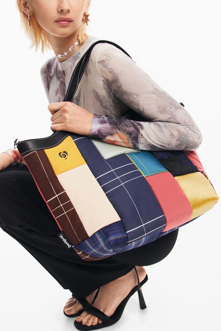 Sac géométrique avec poignées | Desigual