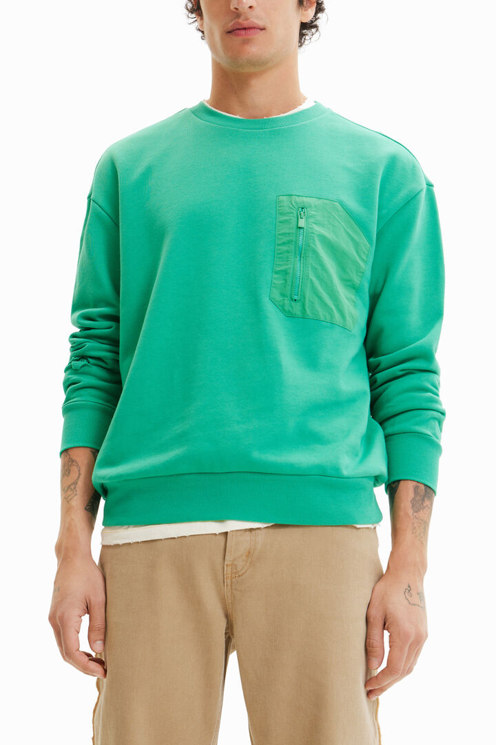 Sweater Tasche Reißverschluss | Desigual
