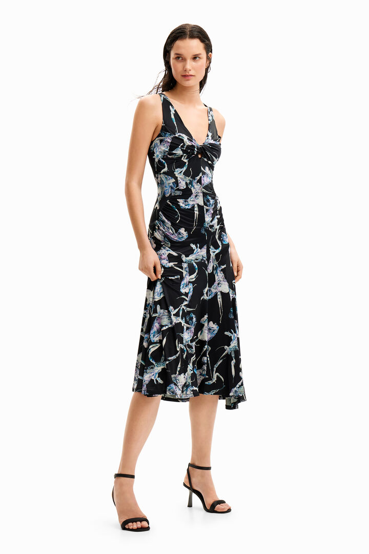 Maitrepierre slim midi dress | Desigual