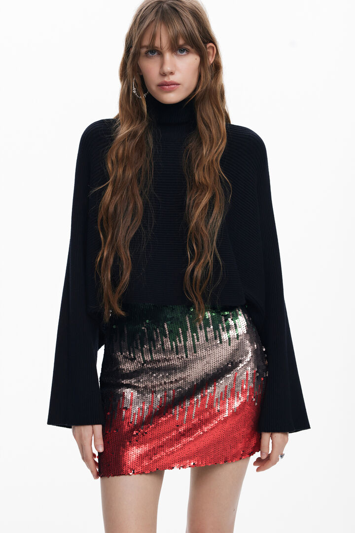 Sequin miniskirt | Desigual