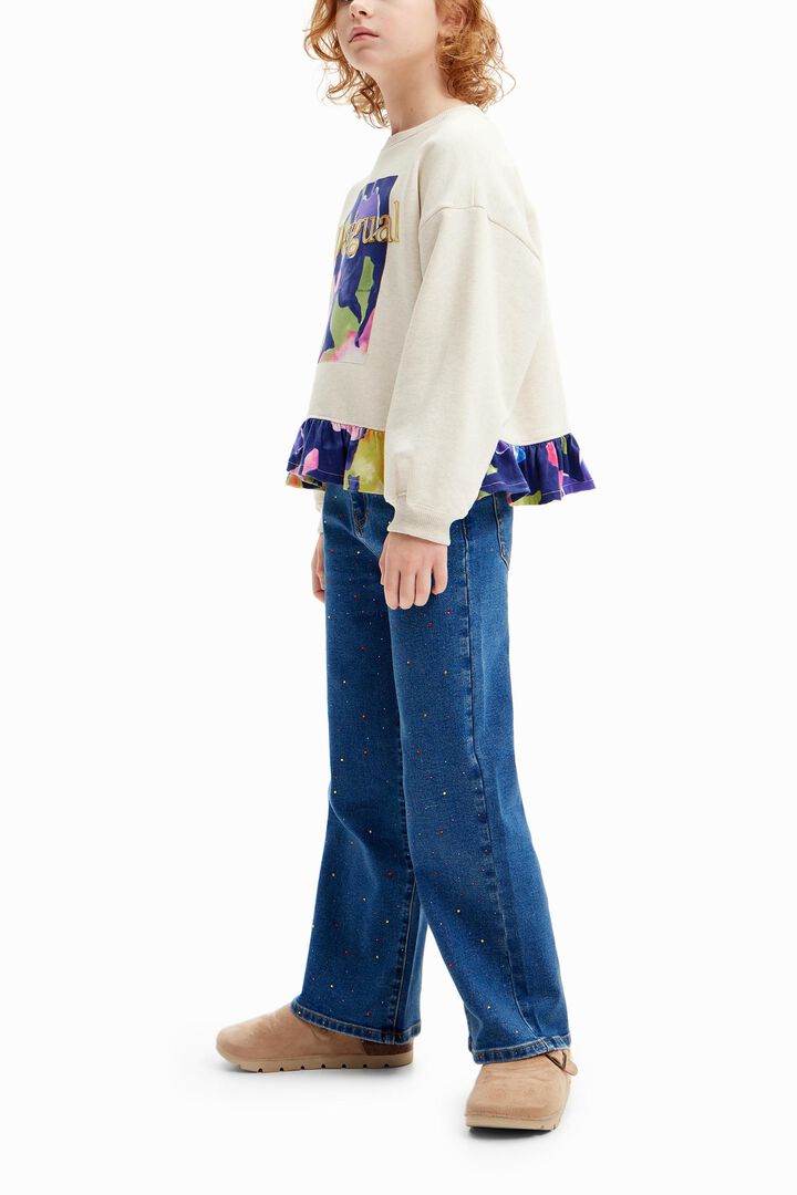 Floral sweatshirt | Desigual