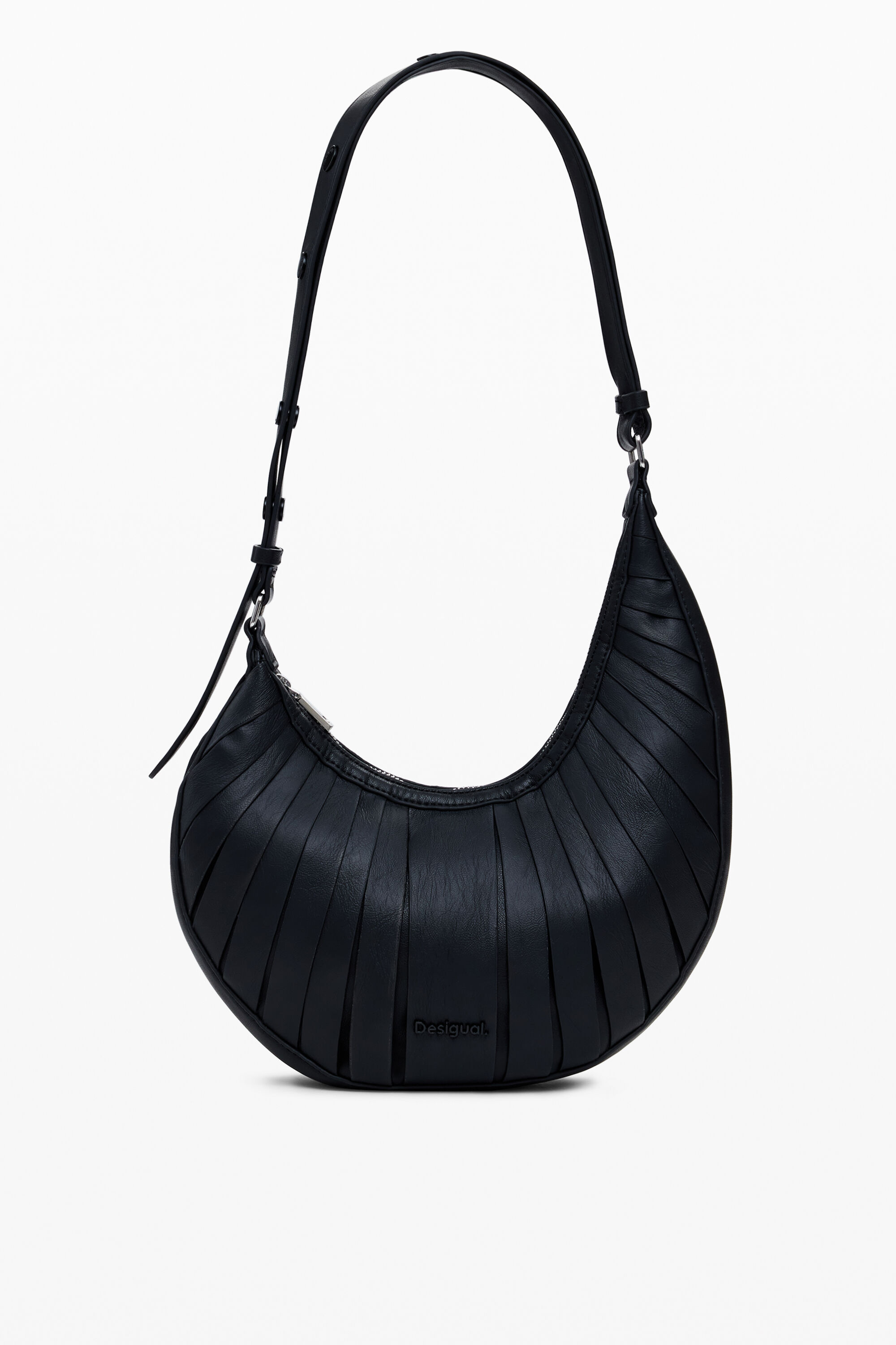 Desigual Panel M Bag In Black