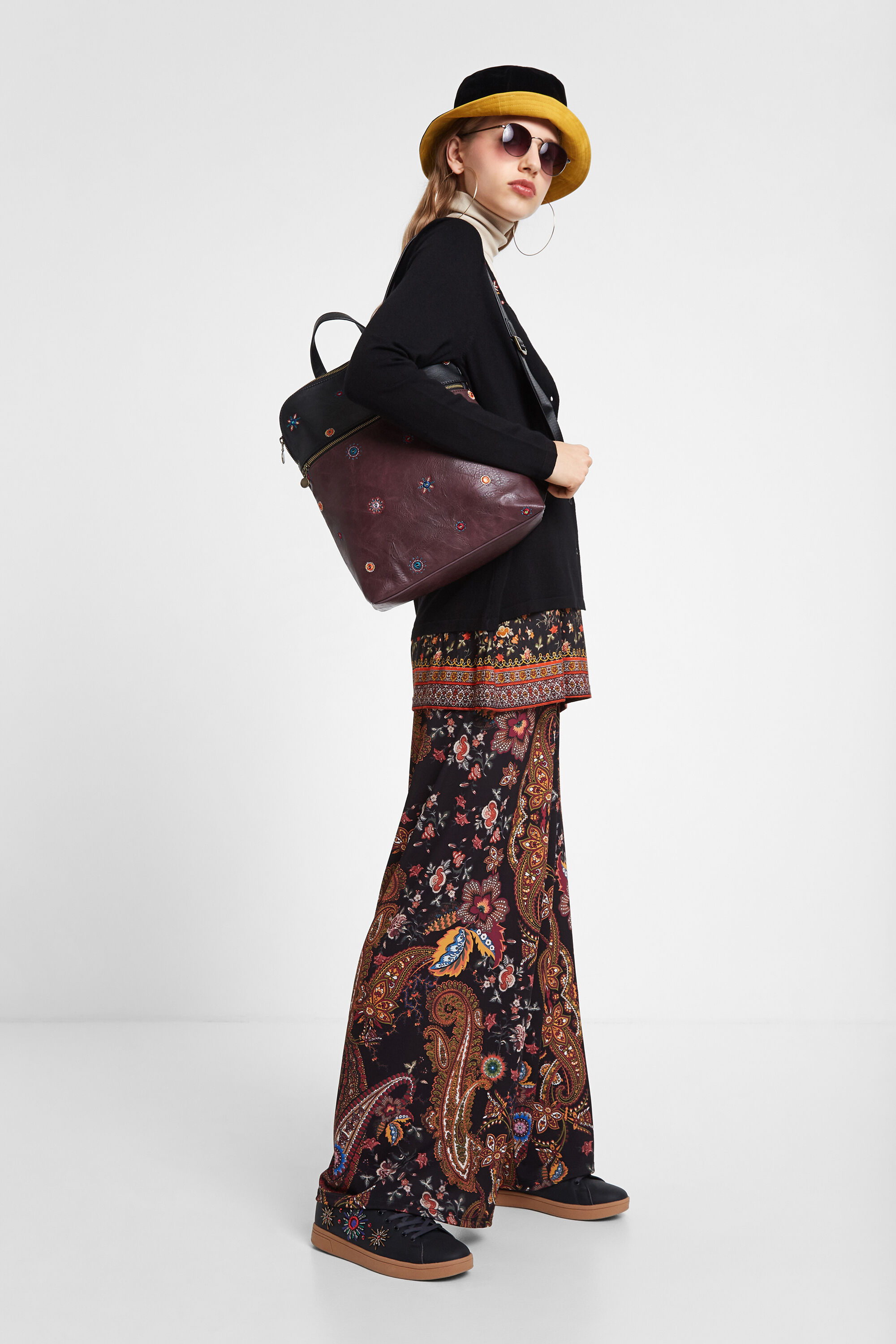 Sac hot sale bicolore desigual