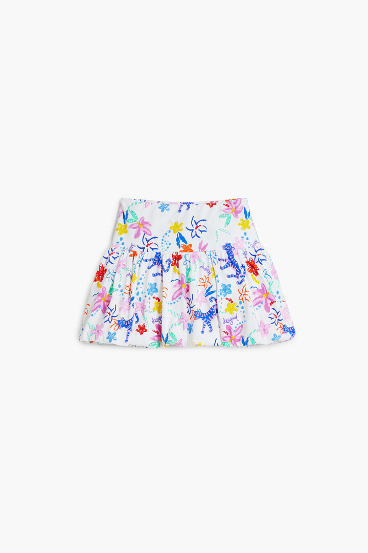 Printed bubble skirt | Desigual