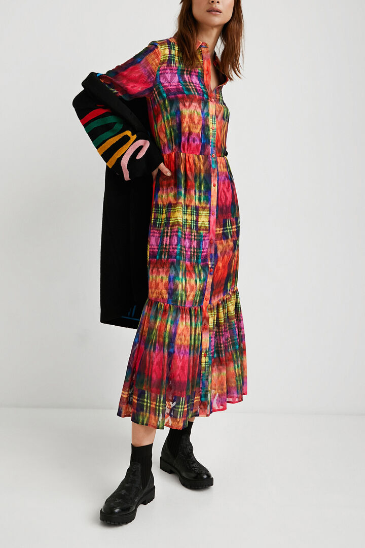 Midi-shirt dress | Desigual