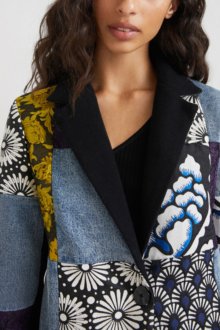 Manteau patch jean | Desigual