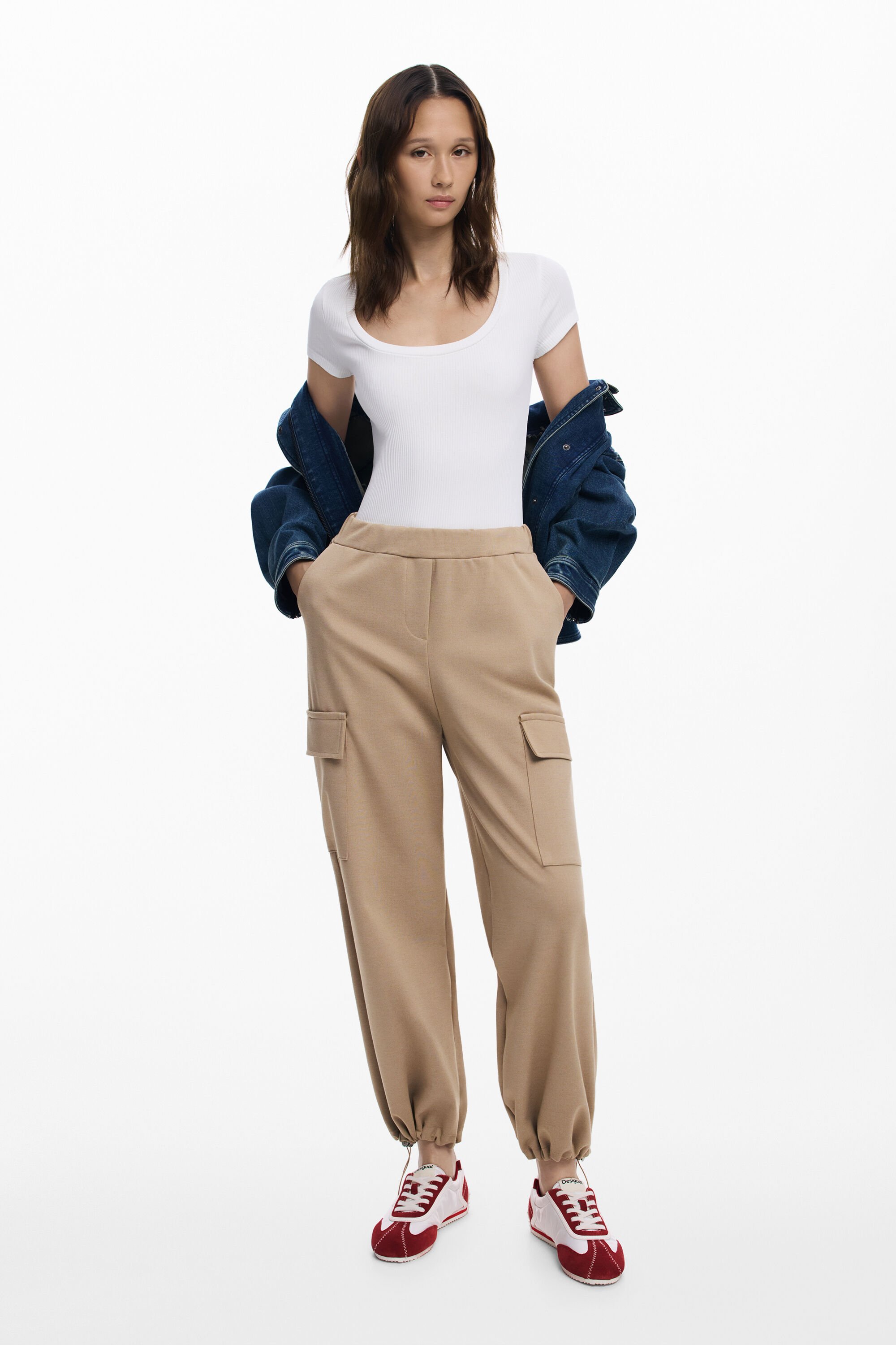 Gecombineerde cargojumpsuit