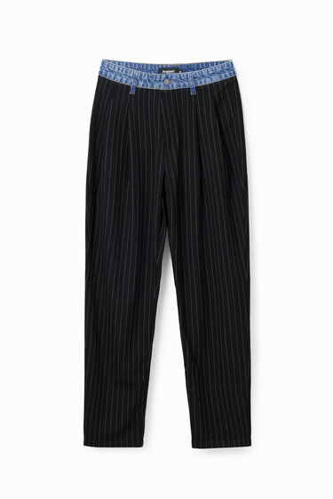 Hybrid tailored trousers | Desigual