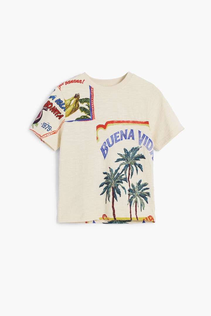 BuenaVida postcard T-shirt | Desigual