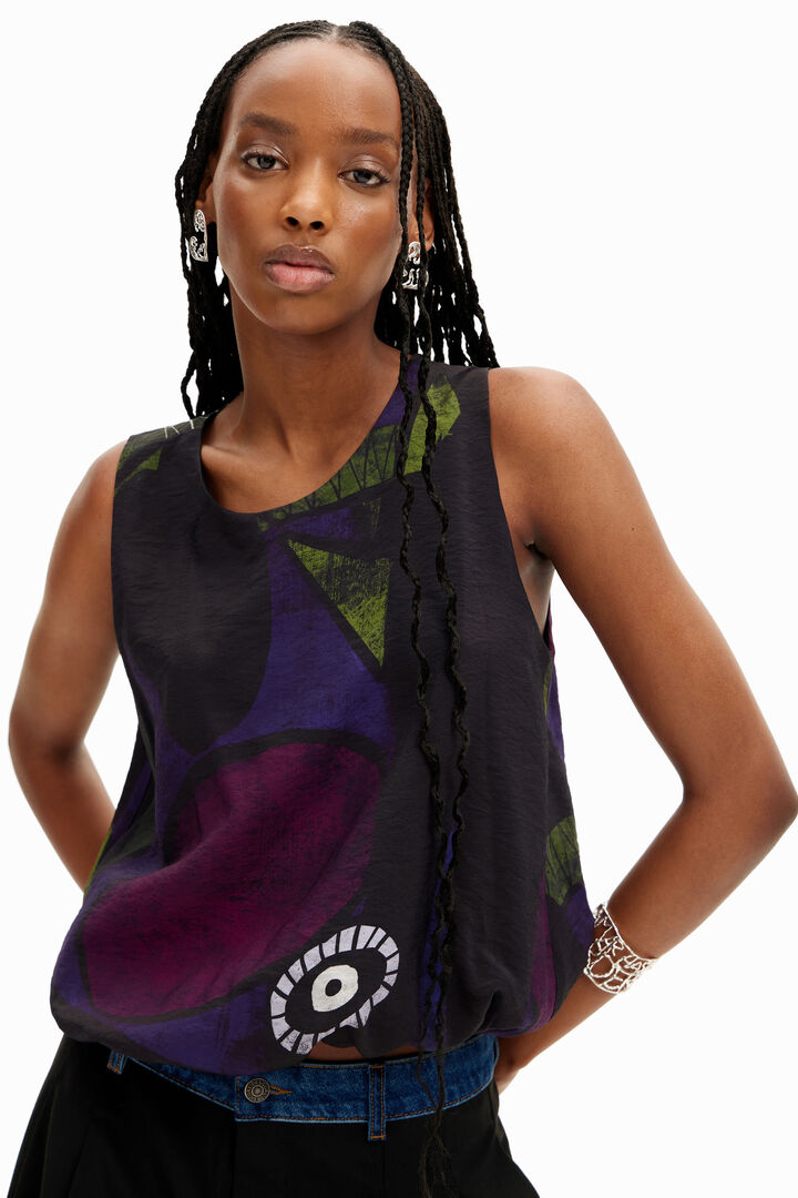 Sleeveless blouse M. Christian Lacroix | Desigual