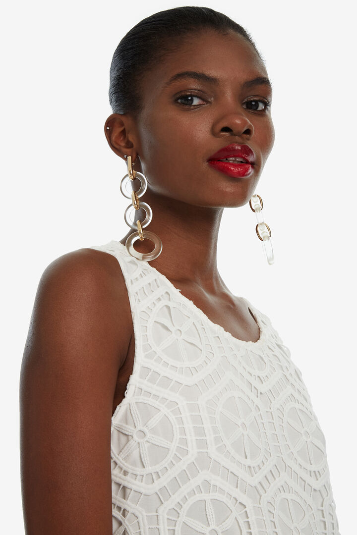 Lace Layer Dress Yo no soy la novia Designed by M. Christian Lacroix | Desigual