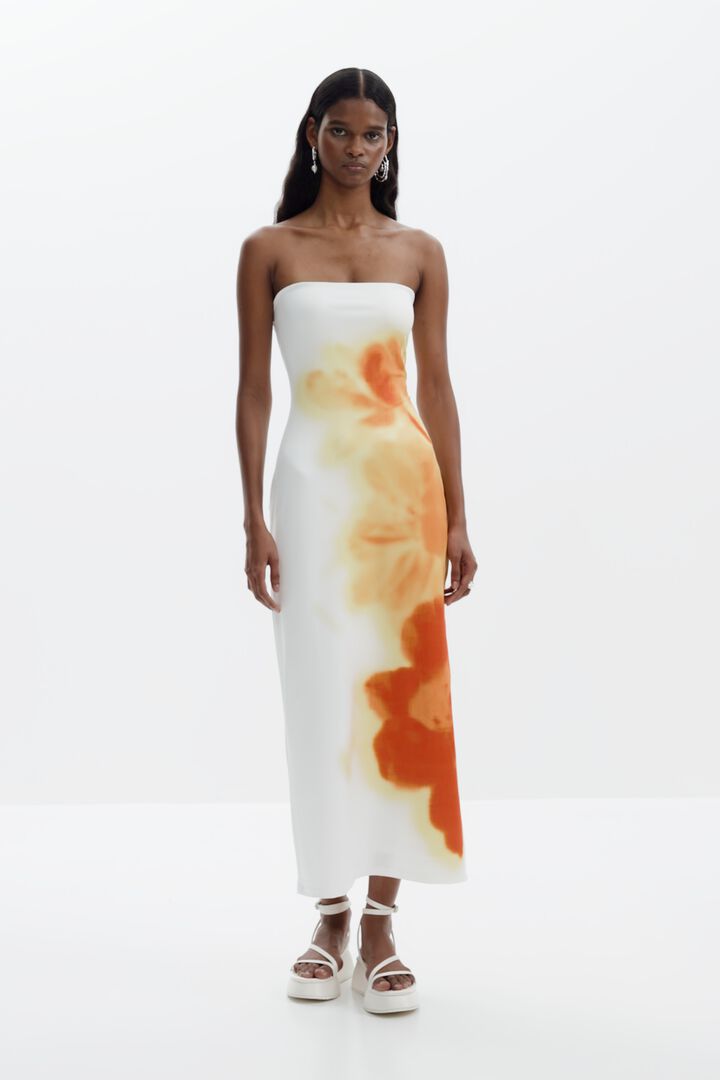 Floral bandeau dress | Desigual
