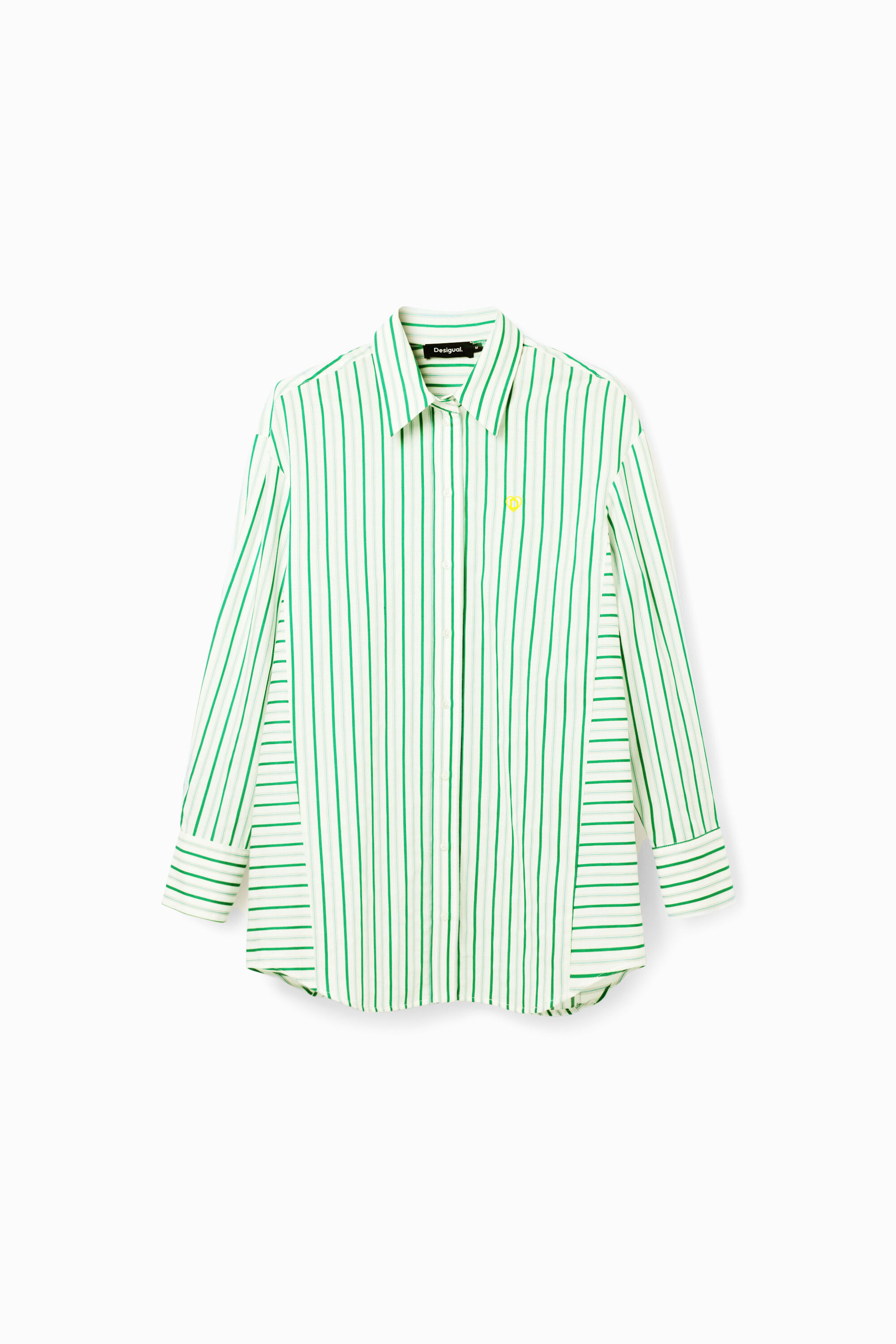 Oversized shirt strepen
