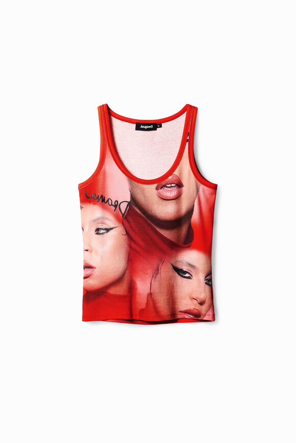 Camiseta tirantes caras Nathy Peluso