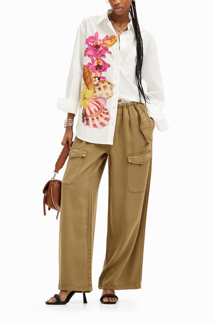 M. Christian Lacroix shells shirt | Desigual