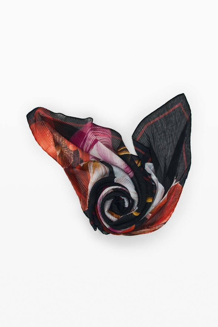 foulard stampato a fiori
