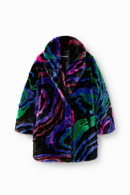 M. Christian Lacroix fur-effect coat