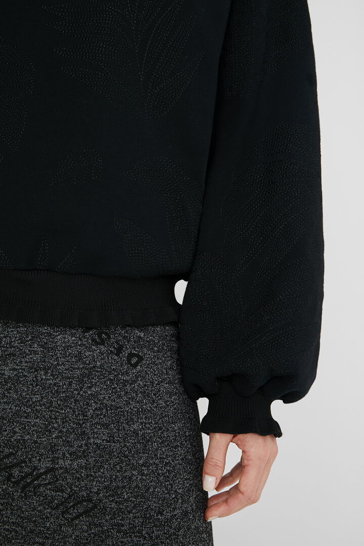 Sweatshirt de felpa bordados | Desigual