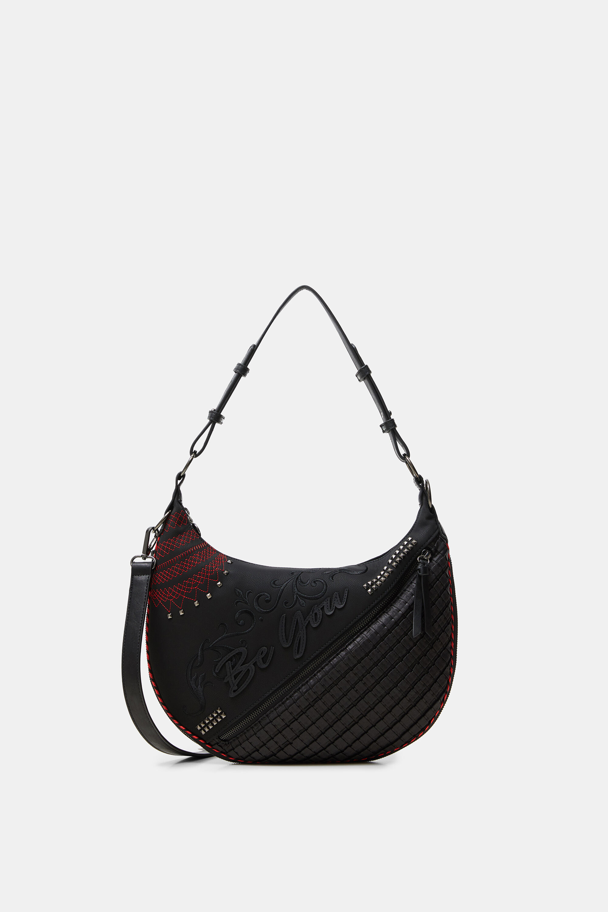 Sac desigual outlet demi lune