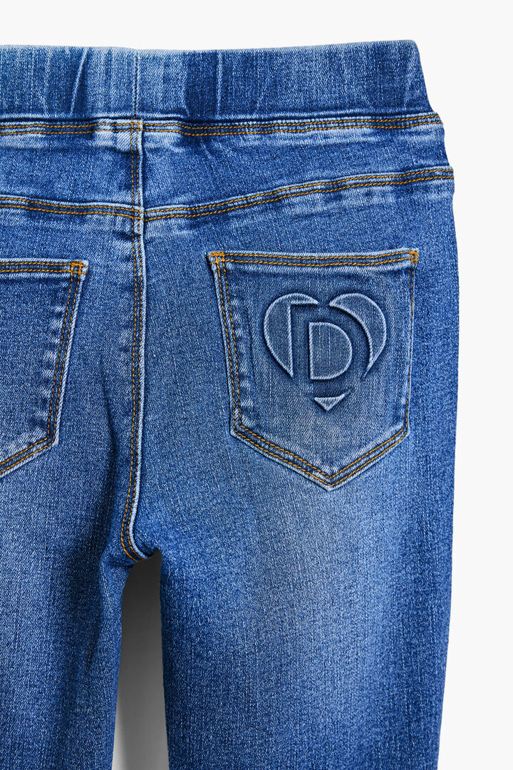 Denim leggings logo | Desigual