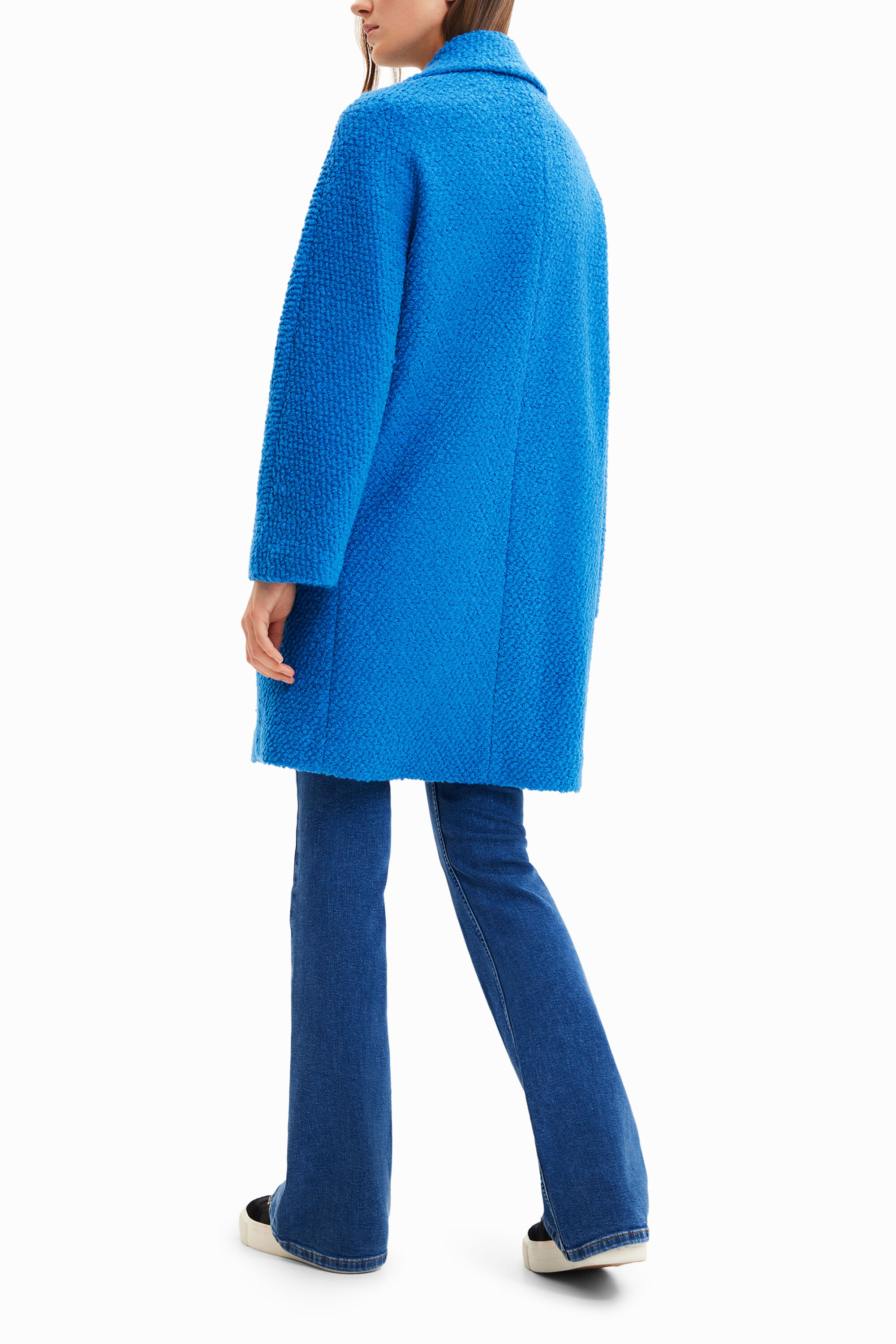 Desigual top blue coat