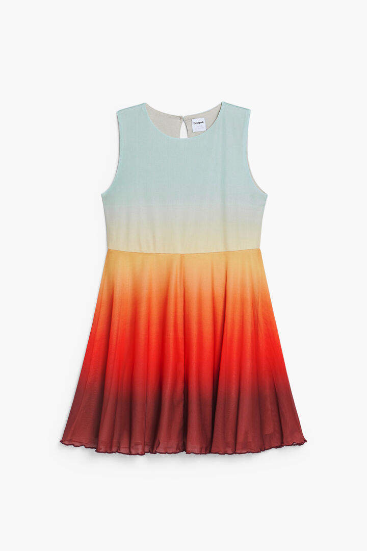 Vestido corto degradado | Desigual