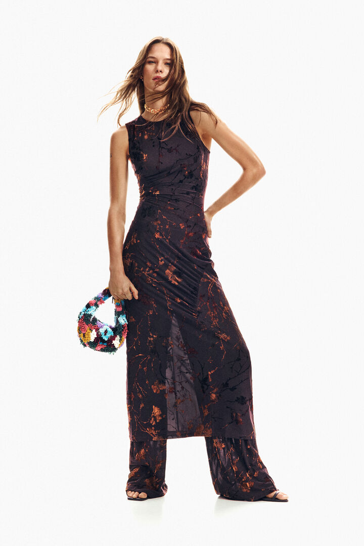 Oriental midi dress | Desigual