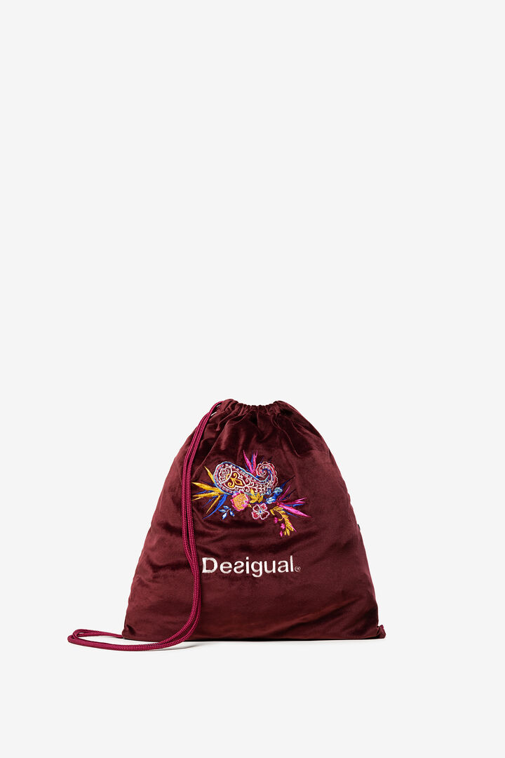 Ethnic velvet sport sack | Desigual