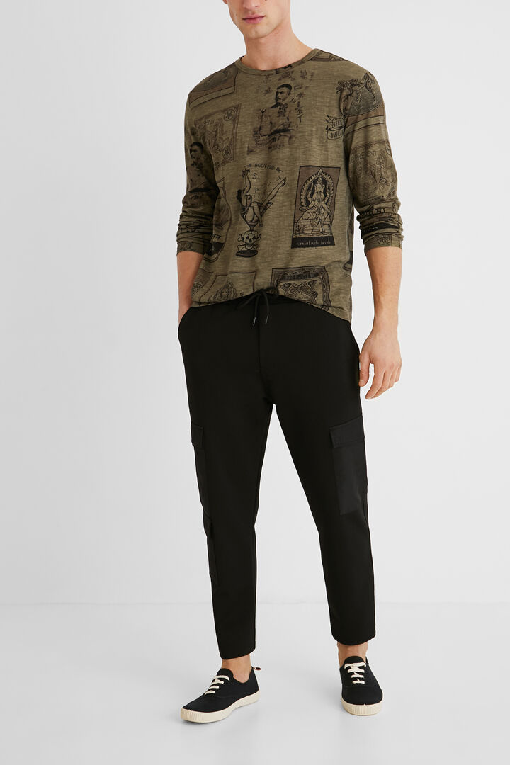 Baumwoll-Shirt im Regular Fit | Desigual