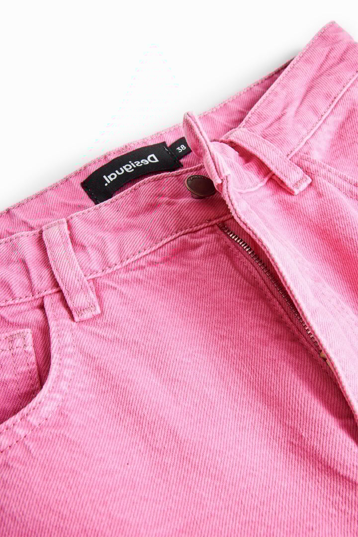 Wide-leg Pink Panther jeans | Desigual