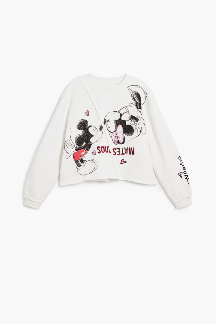 Mickey Mouse&trade; Kiss Sweatshirt | Desigual