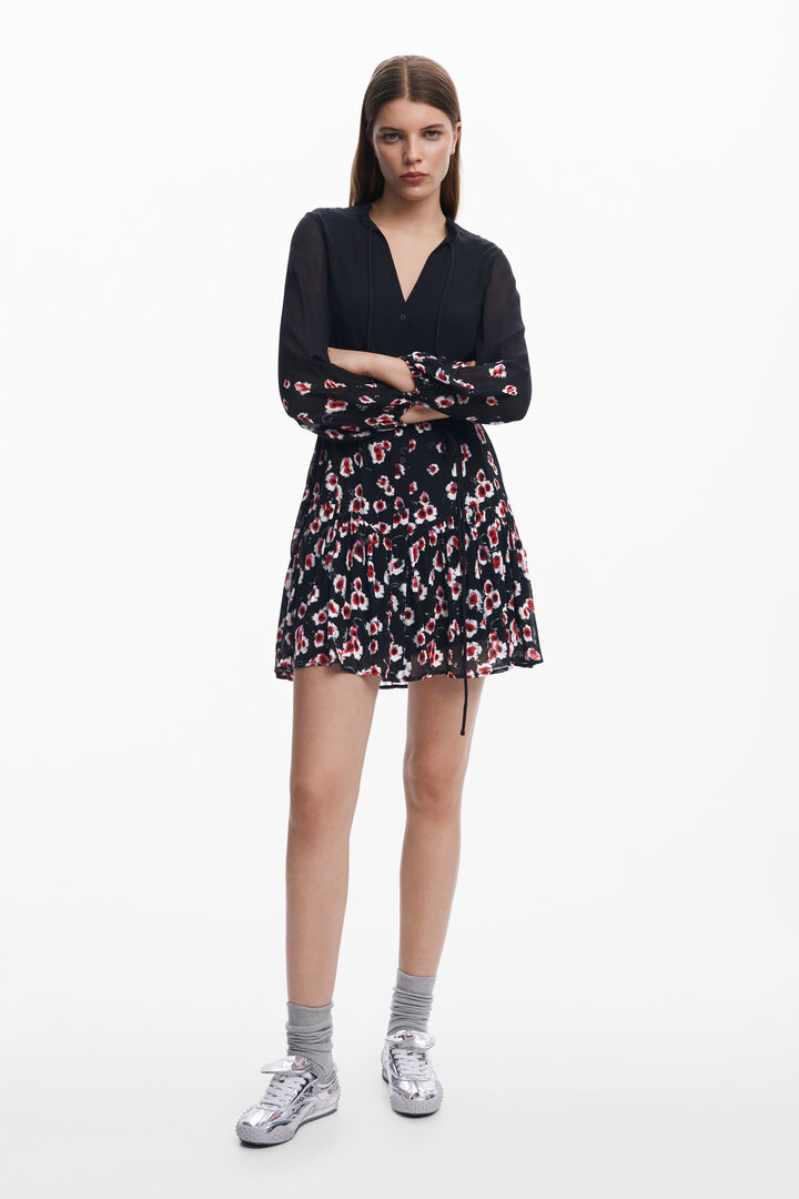 Short floral dress | Desigual
