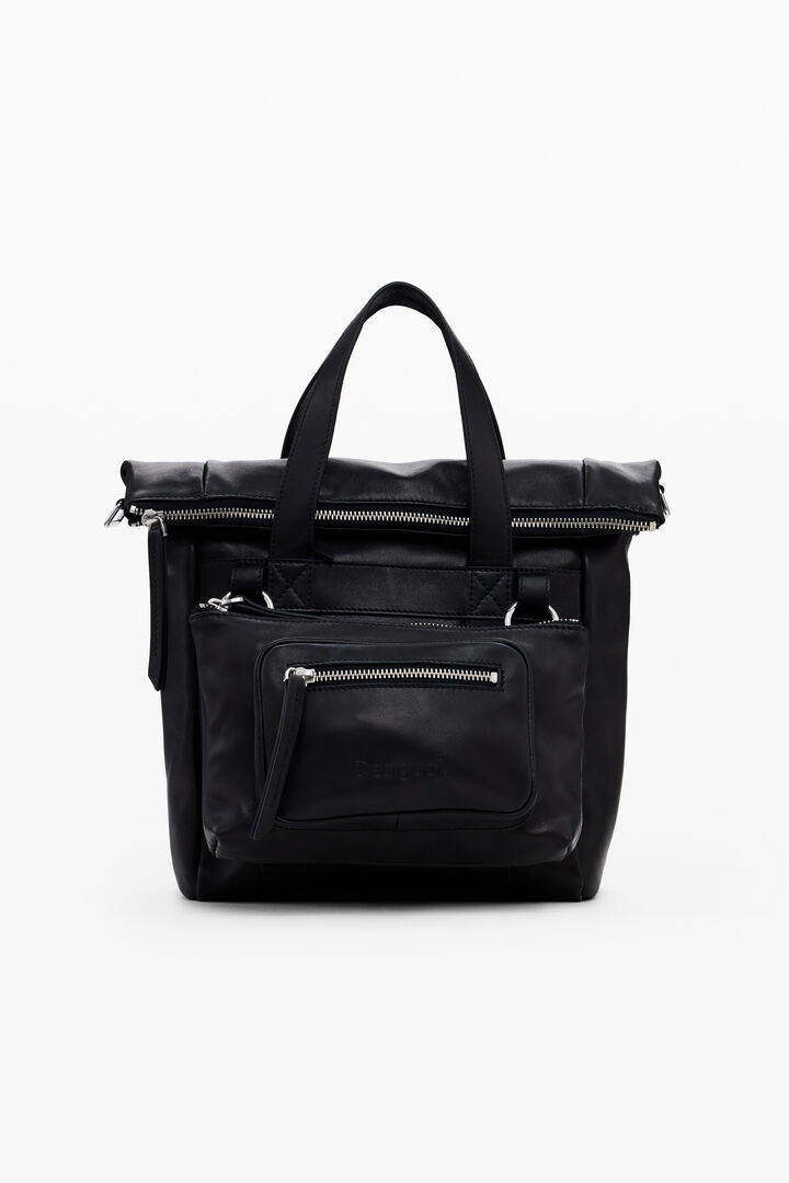 Mochila Voyager M piel | Desigual