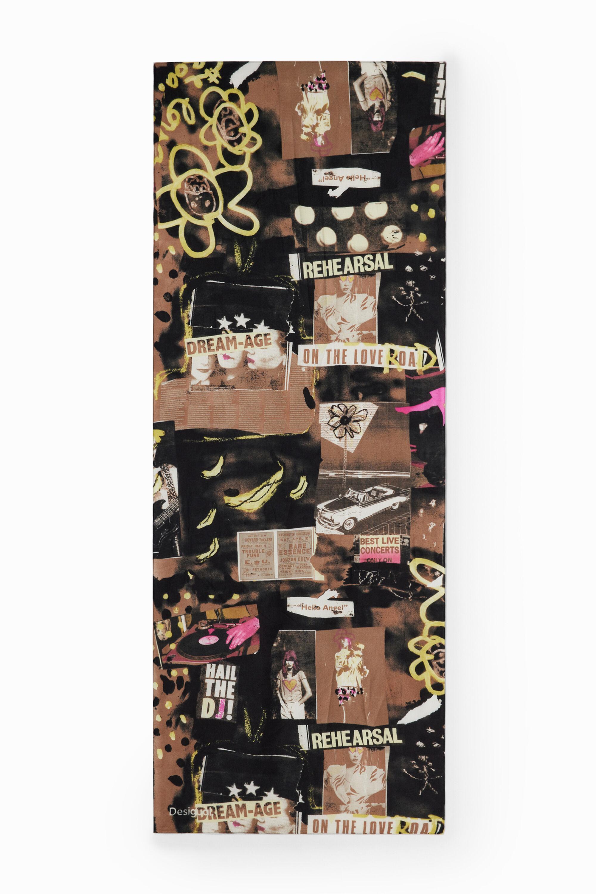 Foulard desigual black best sale friday