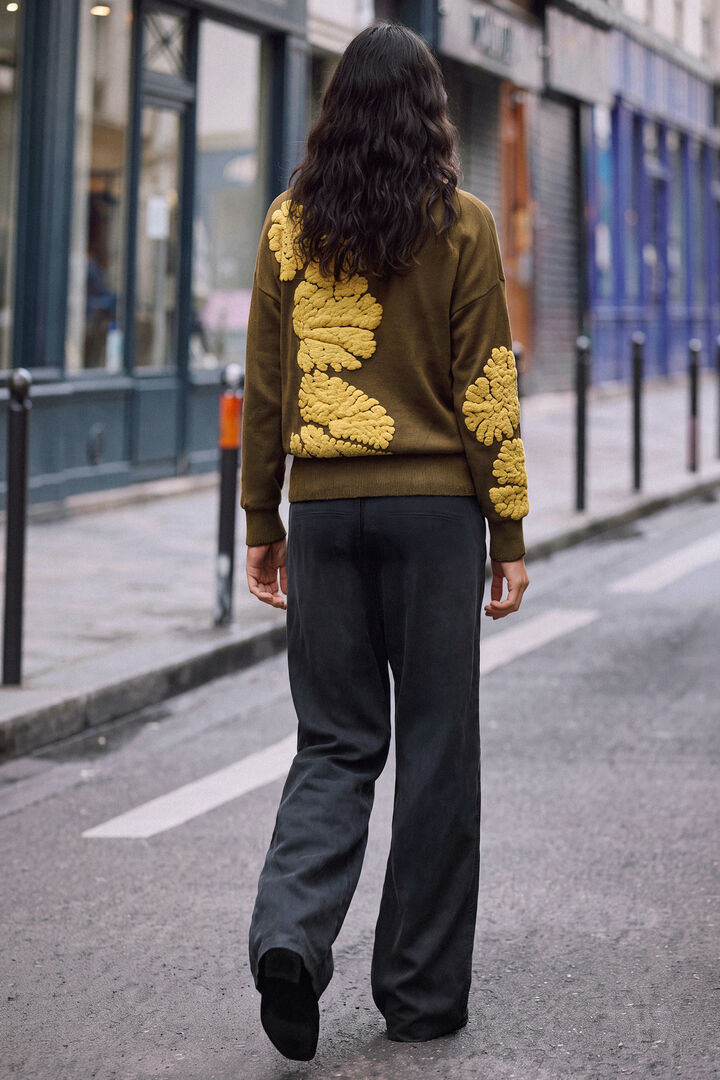Pantalon tailleur en lyocell