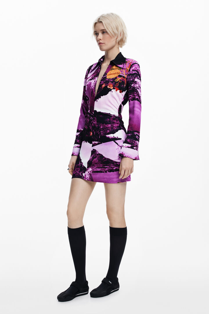Dress designed by Mr. Christian Lacroix | Desigual