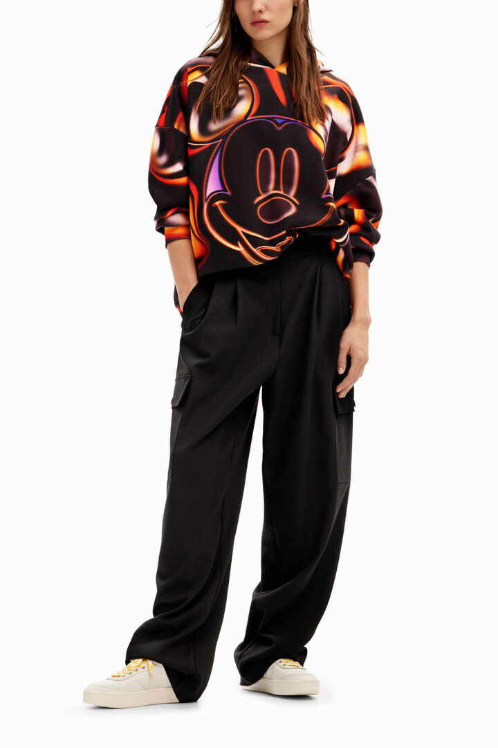 Oversize Mickey Mouse hoodie | Desigual