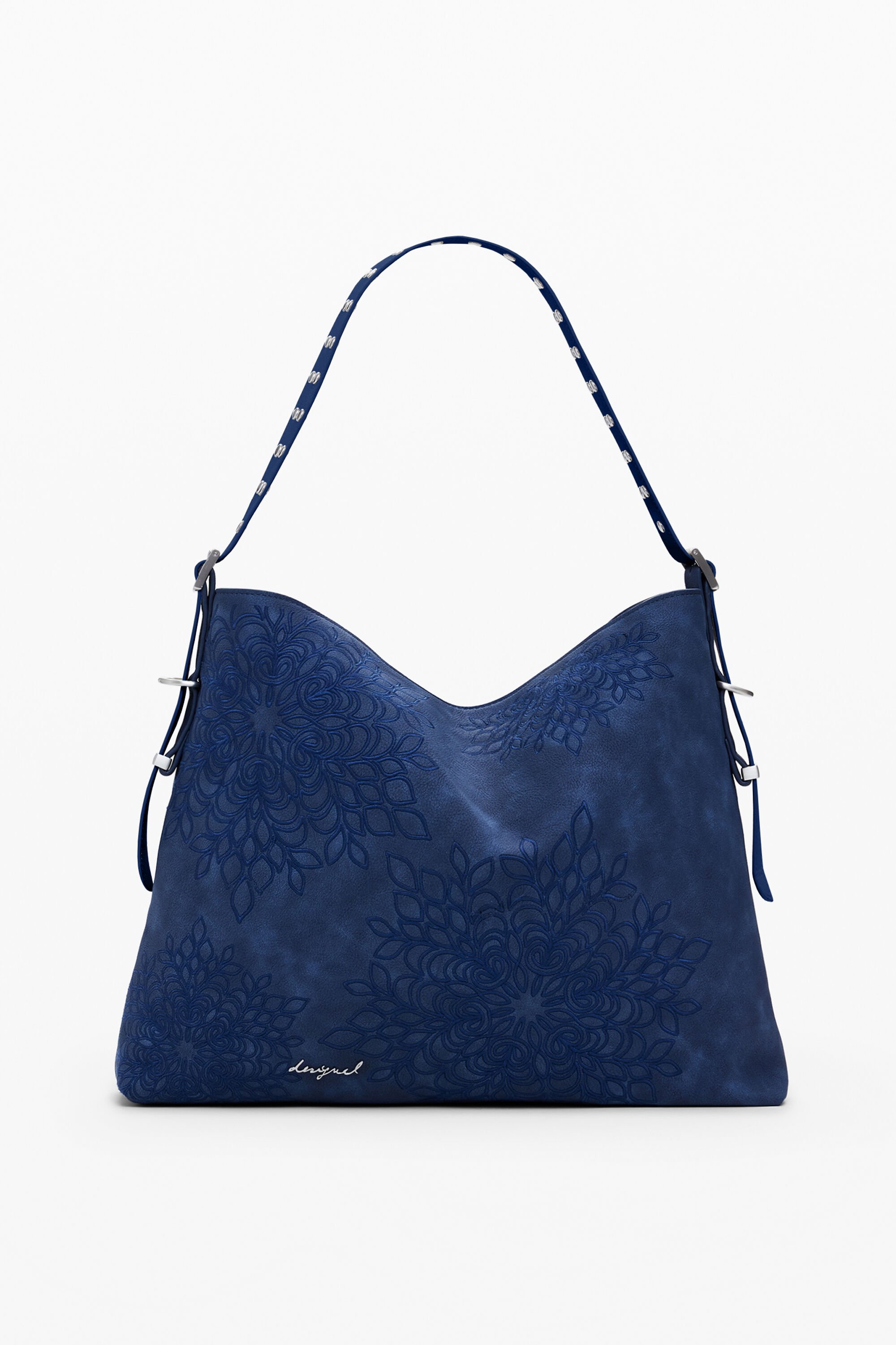 Sac à bandoulière moyen avec reliefs mandalas - Desigual - Modalova