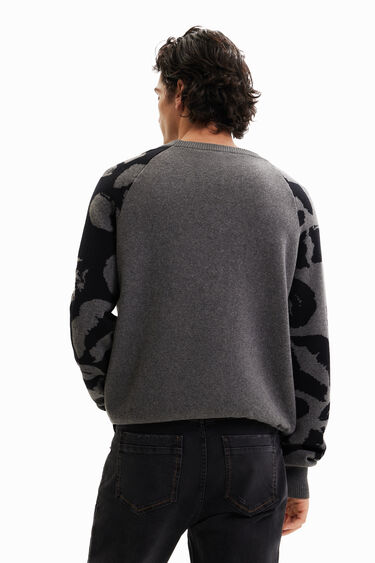 アニマルプリント ジャカードセーター | Desigual
