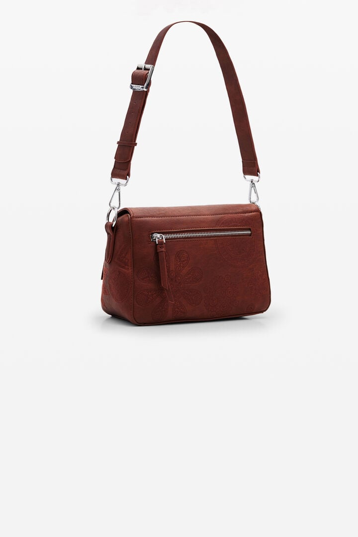 Bolso de mano S bordados | Desigual