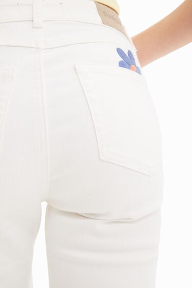 Spodnie dżinsowe flare long | Desigual