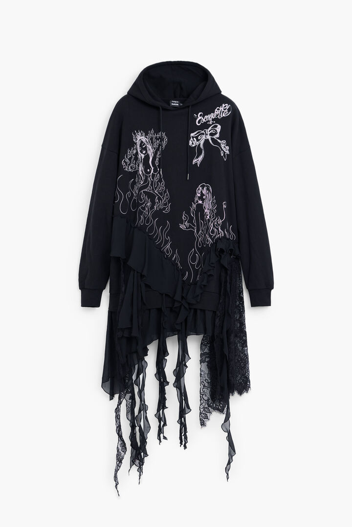 María Escoté sweatshirt dress | Desigual
