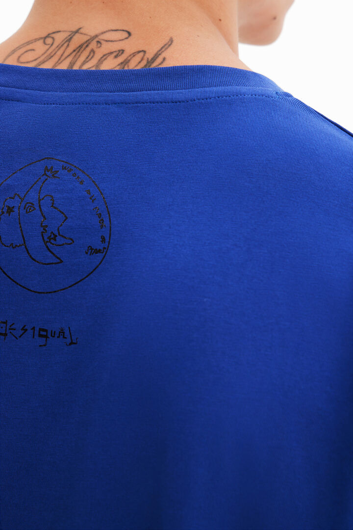 Camiseta oversize gato astronauta | Desigual